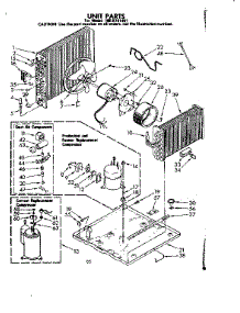 Unit Parts parts for Kenmore Heat Pump System 106.8701491 (1068701491, 106 8701491) from AppliancePartsPros.com