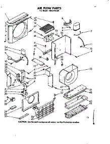 Air Flow Parts parts for Kenmore Heat Pump System 106.8701541 (1068701541, 106 8701541) from AppliancePartsPros.com