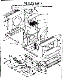 Air Flow Parts parts for Kenmore Heat Pump System 106.8702990 (1068702990, 106 8702990) from AppliancePartsPros.com
