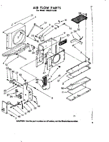Air Flow Parts parts for Kenmore Heat Pump System 106.8711290 (1068711290, 106 8711290) from AppliancePartsPros.com