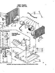 Unit Parts parts for Kenmore Heat Pump System 106.8711491 (1068711491, 106 8711491) from AppliancePartsPros.com