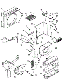 Air Flow And Control parts for Kenmore Air Conditioner 106.8712190 (1068712190, 106 8712190) from AppliancePartsPros.com