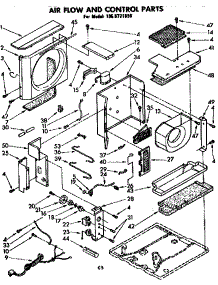 Air Flow And Control Parts parts for Kenmore Room Air Conditioner 106.8721890 (1068721890, 106 8721890) from AppliancePartsPros.com