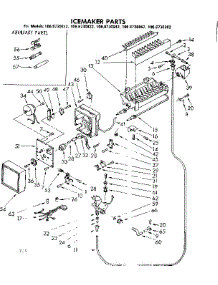 Icemaker Parts parts for Kenmore Refrigerator 106.8730842 (1068730842, 106 8730842) from AppliancePartsPros.com