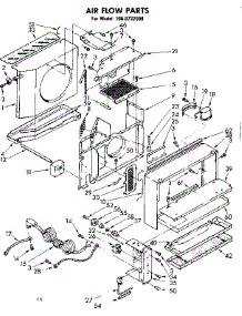 Air Flow Parts parts for Kenmore Heat Pump System 106.8732990 (1068732990, 106 8732990) from AppliancePartsPros.com