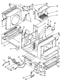 Air Flow parts for Kenmore Heat Pump System 106.8732991 (1068732991, 106 8732991) from AppliancePartsPros.com