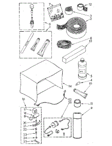 Compressor Start Kit And Adhesives parts for Kenmore Heat Pump System 106.8732992 (1068732992, 106 8732992) from AppliancePartsPros.com