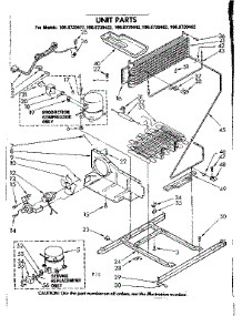 Unit Parts parts for Kenmore Refrigerator 106.8739482 (1068739482, 106 8739482) from AppliancePartsPros.com