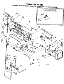 Icemaker Parts parts for Kenmore Refrigerator 106.8739482 (1068739482, 106 8739482) from AppliancePartsPros.com