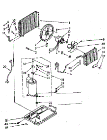 Unit Parts parts for Kenmore Room Air Conditioner 106.8740630 (1068740630, 106 8740630) from AppliancePartsPros.com