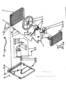 Unit Parts parts for Kenmore Heat Pump System 106.8741190 (1068741190, 106 8741190) from AppliancePartsPros.com