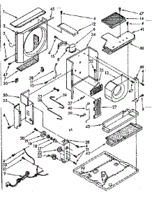 Air Flow And Control Parts parts for Kenmore Heat Pump System 106.8741400 (1068741400, 106 8741400) from AppliancePartsPros.com