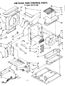 Air Flow And Control Parts parts for Kenmore Heat Pump System 106.8741590 (1068741590, 106 8741590) from AppliancePartsPros.com