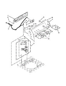 Controls And Water Inlet Parts parts for Kenmore Washer 110.22102311 (11022102311, 110 22102311) from AppliancePartsPros.com