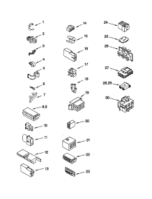 Wiring Harness parts for Kenmore Washer 110.22294100 (11022294100, 110 22294100) from AppliancePartsPros.com