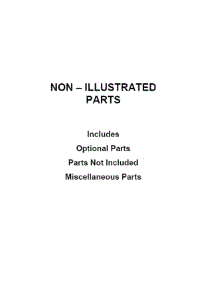 Optional Parts (Not Included) parts for Kenmore Washer 110.22352512 (11022352512, 110 22352512) from AppliancePartsPros.com