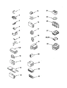 Wiring Harness parts for Kenmore Washer 110.22632100 (11022632100, 110 22632100) from AppliancePartsPros.com