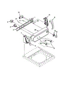 Control Panel parts for Kenmore Washer 110.22652100 (11022652100, 110 22652100) from AppliancePartsPros.com