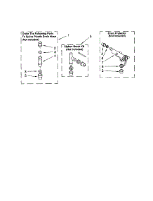 Water System parts for Kenmore Washer 110.22832102 (11022832102, 110 22832102) from AppliancePartsPros.com
