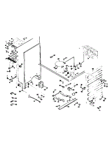 Unit Parts parts for Kenmore Freezer 106.6021101 (1066021101, 106 6021101) from AppliancePartsPros.com