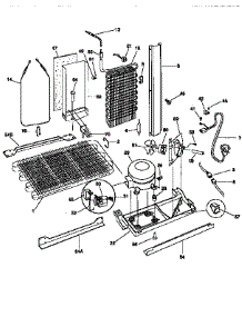 Unit Parts parts for Kenmore Refrigerator 253.57672790 (25357672790, 253 57672790) from AppliancePartsPros.com