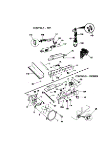 Controls parts for Kenmore Refrigerator 253.57672791 (25357672791, 253 57672791) from AppliancePartsPros.com