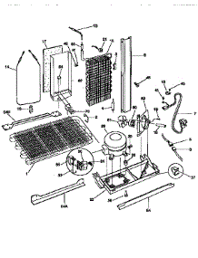 Unit Parts parts for Kenmore Refrigerator 253.57677790 (25357677790, 253 57677790) from AppliancePartsPros.com