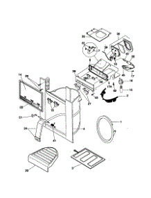 Module And Housing Dispenser parts for Kenmore Refrigerator 253.57677791 (25357677791, 253 57677791) from AppliancePartsPros.com