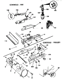 Control parts for Kenmore Refrigerator 253.57682791 (25357682791, 253 57682791) from AppliancePartsPros.com