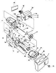 Ice Bucket / Auger parts for Kenmore Refrigerator 253.57682791 (25357682791, 253 57682791) from AppliancePartsPros.com