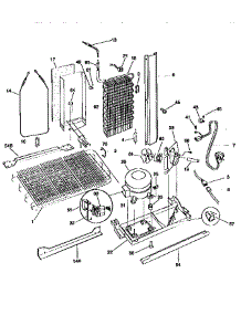 Unit Parts parts for Kenmore Refrigerator 253.57682791 (25357682791, 253 57682791) from AppliancePartsPros.com