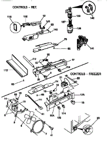 Control parts for Kenmore Refrigerator 253.57685790 (25357685790, 253 57685790) from AppliancePartsPros.com