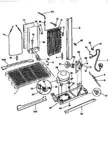 Unit Parts parts for Kenmore Refrigerator 253.57685790 (25357685790, 253 57685790) from AppliancePartsPros.com