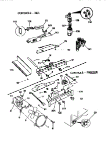 Control parts for Kenmore Refrigerator 253.57687791 (25357687791, 253 57687791) from AppliancePartsPros.com