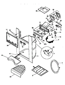 Dispenser parts for Kenmore Refrigerator 253.58082890 (25358082890, 253 58082890) from AppliancePartsPros.com