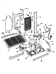 Unit Parts parts for Kenmore Refrigerator 253.58082890 (25358082890, 253 58082890) from AppliancePartsPros.com