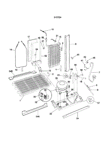System parts for Kenmore Refrigerator 253.58082897 (25358082897, 253 58082897) from AppliancePartsPros.com
