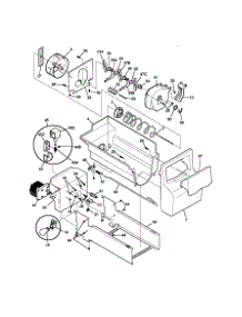 Ice Container parts for Kenmore Refrigerator 253.58085895 (25358085895, 253 58085895) from AppliancePartsPros.com