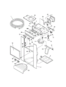 Dispenser parts for Kenmore Refrigerator 253.58085895 (25358085895, 253 58085895) from AppliancePartsPros.com