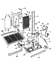 Unit Parts parts for Kenmore Refrigerator 253.58087890 (25358087890, 253 58087890) from AppliancePartsPros.com