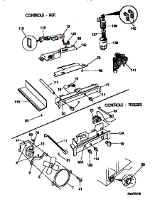 Control parts for Kenmore Refrigerator 253.58672890 (25358672890, 253 58672890) from AppliancePartsPros.com