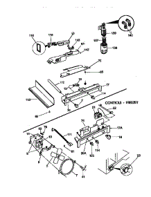 Controls parts for Kenmore Refrigerator 253.58672891 (25358672891, 253 58672891) from AppliancePartsPros.com