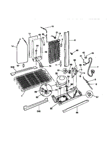 System parts for Kenmore Refrigerator 253.58672891 (25358672891, 253 58672891) from AppliancePartsPros.com
