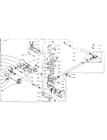 White Rodgers Burner Assembly parts for Kenmore Washer Dryer Combo 110.5809954 (1105809954, 110 5809954) from AppliancePartsPros.com
