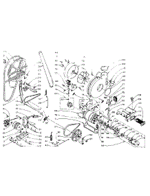Machine Drive parts for Kenmore Washer Dryer Combo 110.5810103 (1105810103, 110 5810103) from AppliancePartsPros.com