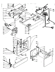Top And Front parts for Kenmore Washer Dryer Combo 110.5810105 (1105810105, 110 5810105) from AppliancePartsPros.com