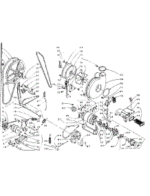 Machine Drive parts for Kenmore Washer Dryer Combo 110.5810500 (1105810500, 110 5810500) from AppliancePartsPros.com