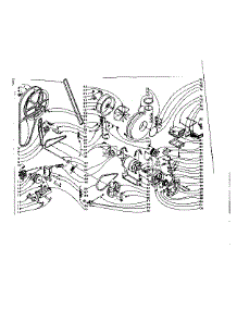 Machine Drive parts for Kenmore Washer Dryer Combo 110.5810815 (1105810815, 110 5810815) from AppliancePartsPros.com