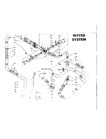 Water System parts for Kenmore Washer Dryer Combo 110.5810815 (1105810815, 110 5810815) from AppliancePartsPros.com