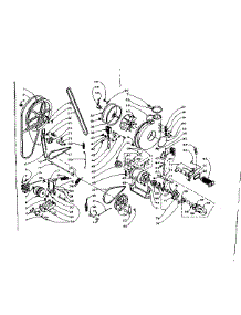 Machine Drive parts for Kenmore Washer Dryer Combo 110.5810950 (1105810950, 110 5810950) from AppliancePartsPros.com